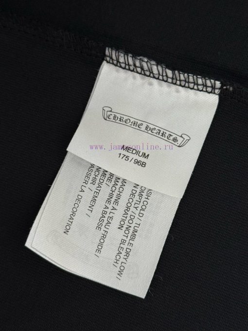 [] Kroxin 𝗖𝗵𝗿𝗼𝗺𝗲𝗛𝗲𝗮𝗿𝘁𝘀 25ss Cross Embroidered Summer New Original Single American Pickled Old L xgebc4he - Image 10