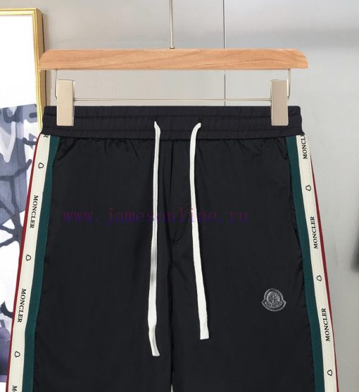 Moncler/Mengkou 2025 New Fashionable Casual Shorts The Latest Trendy And Versatile Logo Decorat tm1nwdnk - Image 4