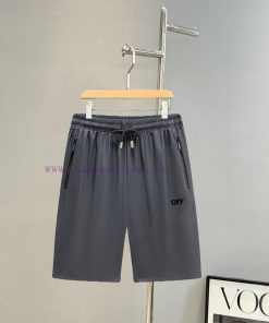 Off White Quick Drying Ice Silk Sports And Casual Shorts Recommended For High Order Styles This ak2t0toz