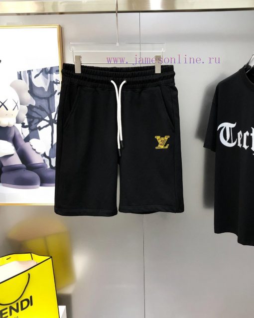 LV Louis Vuitton SS New Original Men's Casual Shorts Official Website Latest Release High-end Q n26ko3ev - Image 3
