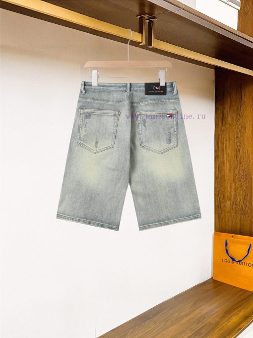 TB 2025 Summer New Men's Jeans And Shorts Crafted With High Quality Customization Fabric Breath 268iab1y