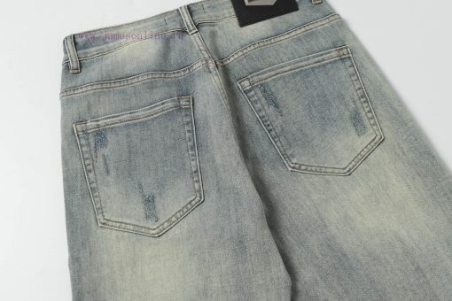 Dior 2025ss Spring/Summer New Men's Jeans And Shorts Selected Imported Denim Denim Fabric Heavy oy638wcu - Image 6