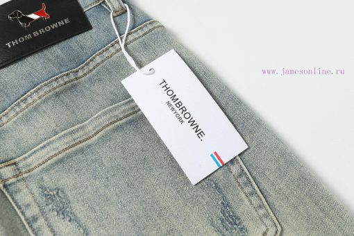 TB 2025 Summer New Men's Jeans And Shorts Crafted With High Quality Customization Fabric Breath 268iab1y - Image 8