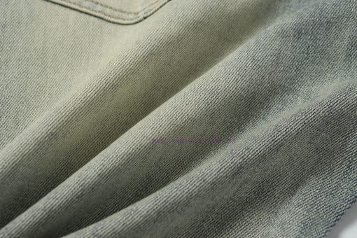 LV High-end Customized 25ss Spring/summer New Men's Straight Leg Original Denim Shorts Spring/s mdd6oflk - Image 5