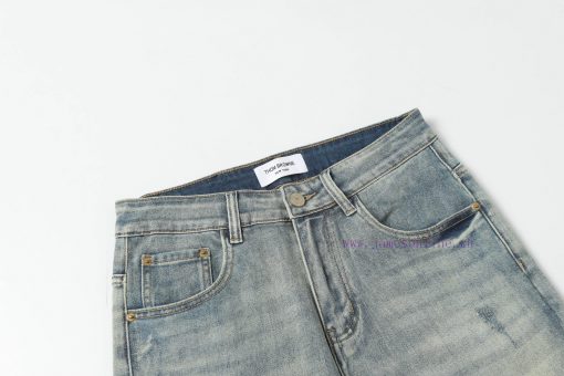 TB 2025 Summer New Men's Jeans And Shorts Crafted With High Quality Customization Fabric Breath 268iab1y - Image 9