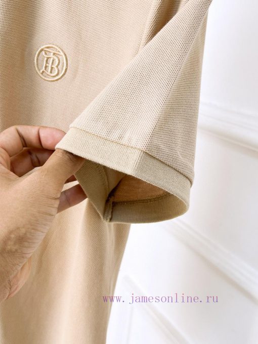Burberry 25ss New High-quality Short Sleeved Polo Shirt With A CollarCorrect Top-level Replicat xd3xsrcn - Image 8