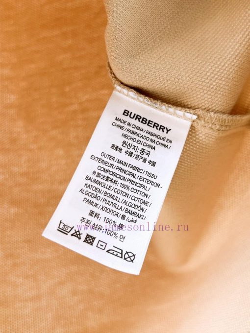 Burberry 25ss New High-quality Short Sleeved Polo Shirt With A CollarCorrect Top-level Replicat xd3xsrcn - Image 9