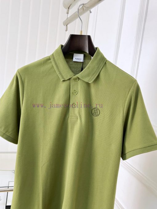 Burberry 25ss New High-quality Short Sleeved Polo Shirt With A CollarCorrect Top-level Replicat 6max07vg - Image 5