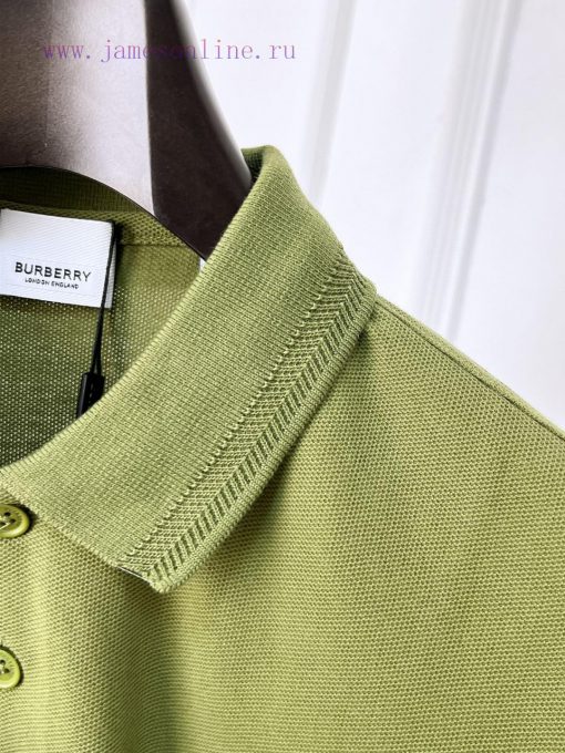 Burberry 25ss New High-quality Short Sleeved Polo Shirt With A CollarCorrect Top-level Replicat 6max07vg - Image 7