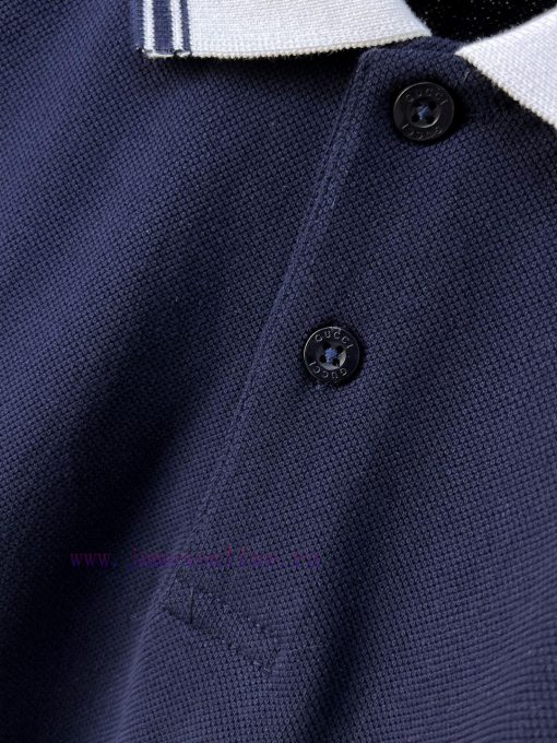 Gucci 25ss New High-quality Short Sleeved Polo Shirt With A CollarCorrect Top-level Replication gcadaix7 - Image 6