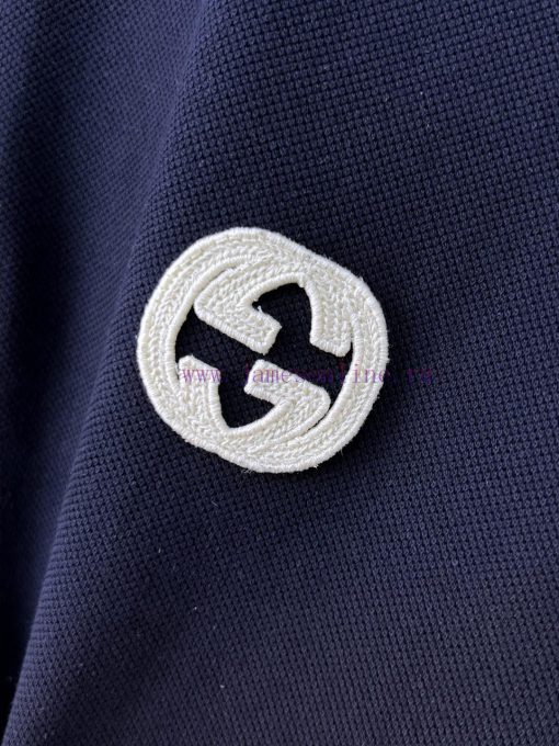 Gucci 25ss New High-quality Short Sleeved Polo Shirt With A CollarCorrect Top-level Replication gcadaix7 - Image 7