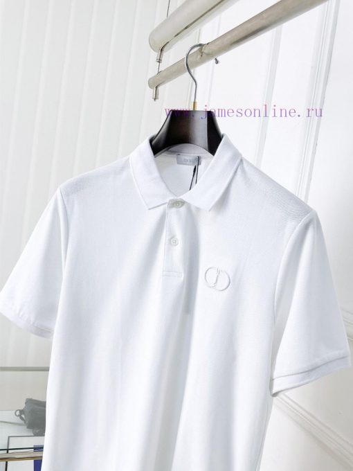 Dior 25ss New High-quality Short Sleeved Polo Shirt With A CollarCorrect Top-level Replication vmuqspn0 - Image 4
