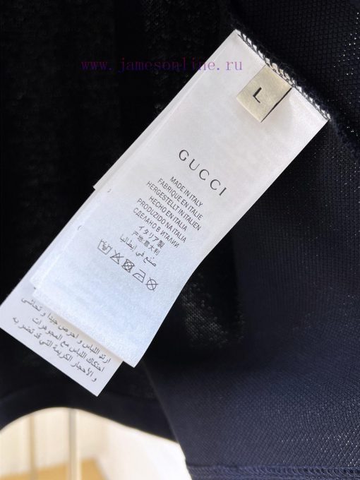 Gucci 25ss New High-quality Short Sleeved Polo Shirt With A CollarCorrect Top-level Replication gcadaix7 - Image 9