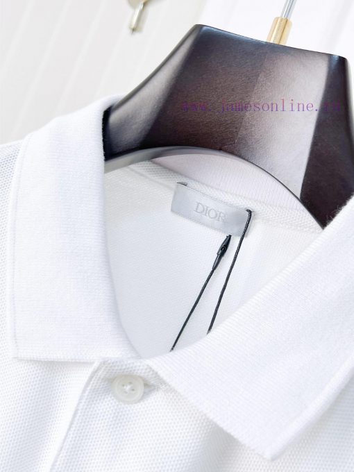 Dior 25ss New High-quality Short Sleeved Polo Shirt With A CollarCorrect Top-level Replication vmuqspn0 - Image 8