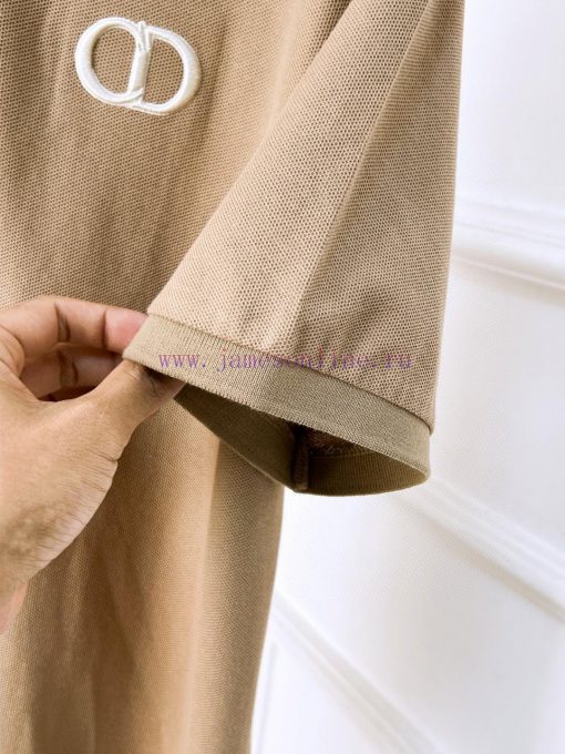 Dior 25ss New High-quality Short Sleeved Polo Shirt With A CollarCorrect Top-level Replication 8besx9fs - Image 9