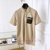 Fendi 25ss New High-quality Short Sleeved Polo Shirt With A CollarCorrect Top-level Replication eszuxnk9