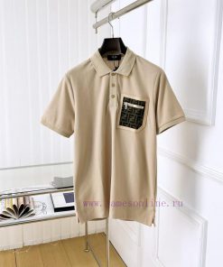 Fendi 25ss New High-quality Short Sleeved Polo Shirt With A CollarCorrect Top-level Replication eszuxnk9