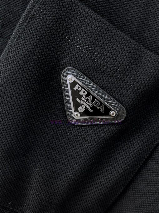 Prada 25ss New High-quality Short Sleeved Polo Shirt With A CollarCorrect Top-level Replication kf91xnaq - Image 5