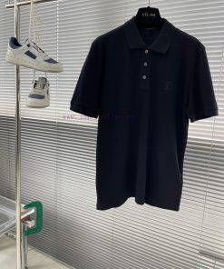 -The Classic Logo Letter LV Embroidery Logo Polo Shirt On The Chest Of The Donkey Brand Is Made 11qg9lmp