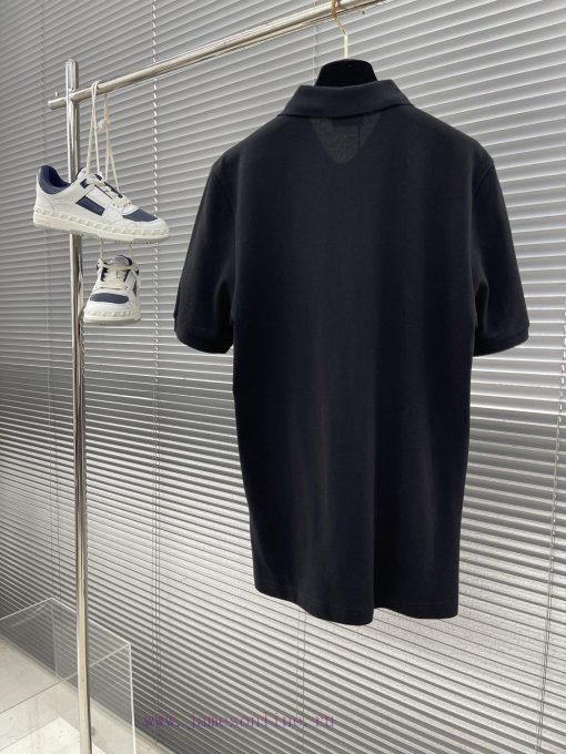 -Dior 25 Spring/Summer New Collection Classic Collar Letter Embroidered Polo ShirtOfficial Webs 9zejjel6 - Image 9