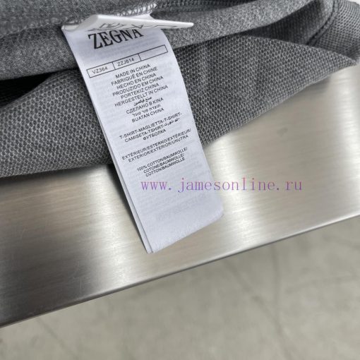 -Z ZEGN 25 New Lapel Short TCutting And Sewing Unconventional Fabrics Weaving Them Like Sweater wz3il1n3 - Image 5