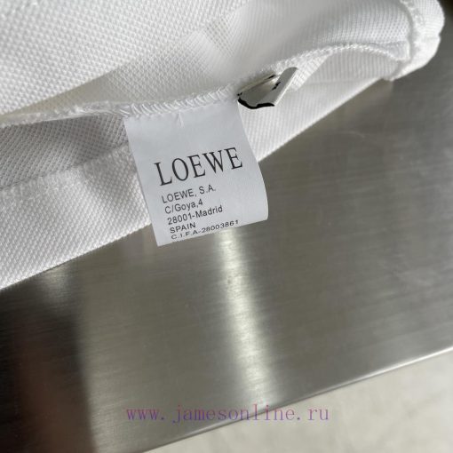-LOEW 25ss New POLO Color Blocked Encrypted Same Post Ribbed Classic Embroidery Custom Laser Bu t4g7ckl9 - Image 7