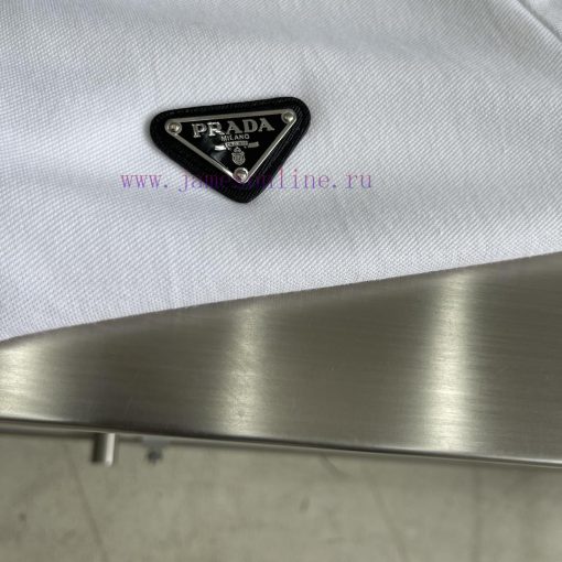 -PRAD 25ss Spring/Summer Latest Official Website Spring/Summer New Men's Short Sleeved Polo Shi 4djiv6ho - Image 5