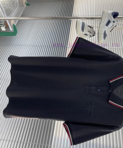 -PRAD 2025SS Spring/Summer New Product Official Website SynchronizationMen's Pearl Cotton Polo gsaa8tim