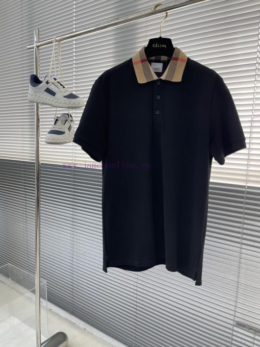-Burberry 25ss New Color Woven LapelThe Fabric Is Woven With Double BeadsThe Collar Is Made Of fihh9a05 - Image 2