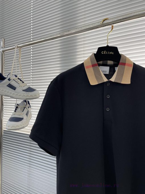-Burberry 25ss New Color Woven LapelThe Fabric Is Woven With Double BeadsThe Collar Is Made Of fihh9a05 - Image 3