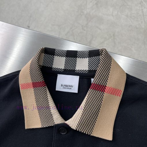 -Burberry 25ss New Color Woven LapelThe Fabric Is Woven With Double BeadsThe Collar Is Made Of fihh9a05 - Image 4