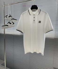 -GVC 25ss New Product GVC Short Sleeved Lapel Polo Shirt Carefully Crafted From Custom Woven Me ynjd9fxg