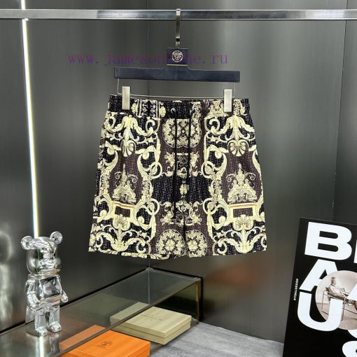 Versace 2024 Spring/Summer New Beach Pants Five Cent Shorts Official Website Synchronized With gy54zqk1 - Image 2