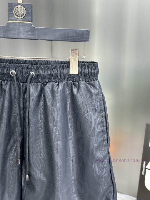 DIOR 2024 Spring And Summer New Beach Pants Five Cent Shorts Official Website Synchronized With 3nwvmfkb - Image 4