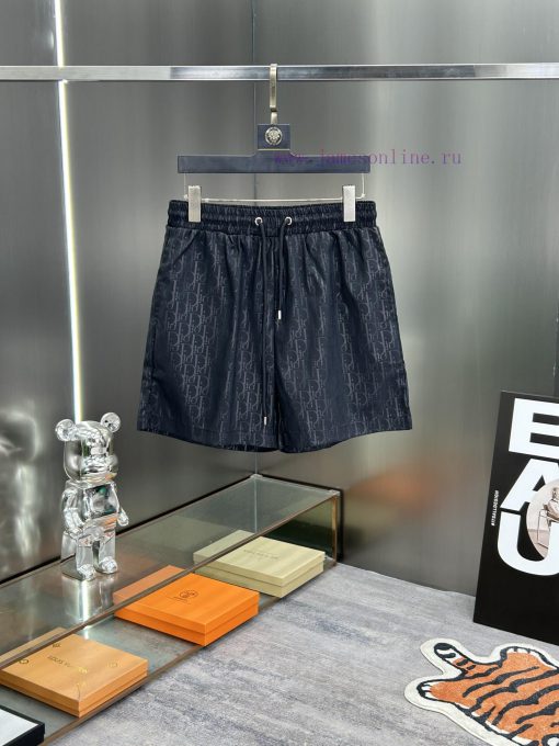 DIOR 2024 Spring And Summer New Beach Pants Five Cent Shorts Official Website Synchronized With h6r3i4dd