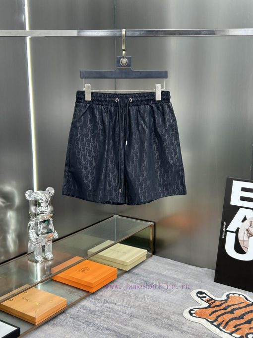 DIOR 2024 Spring And Summer New Beach Pants Five Cent Shorts Official Website Synchronized With h6r3i4dd - Image 2
