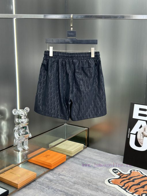 DIOR 2024 Spring And Summer New Beach Pants Five Cent Shorts Official Website Synchronized With h6r3i4dd - Image 3