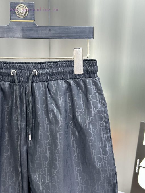 DIOR 2024 Spring And Summer New Beach Pants Five Cent Shorts Official Website Synchronized With h6r3i4dd - Image 4