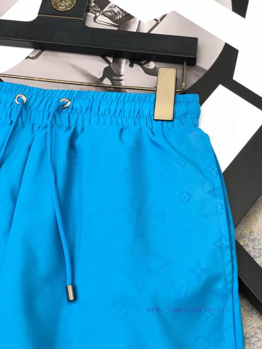 Lv 2024 Summer New Beach Pants Official Website Synchronized With The Original 1-1 Replica Exqu j9zg5if3 - Image 6