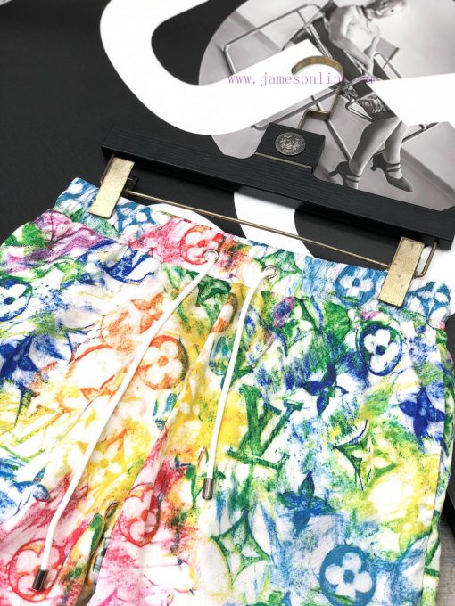 Lv 2024 Summer New Beach Pants Official Website Synchronized With The Original 1-1 Replica Exqu mk4opyn1 - Image 4