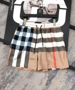 Burberry 2024 Summer Men's Casual Shorts Beach Pants Customized Quick Drying Fabric Soft And Sm sisngpg9