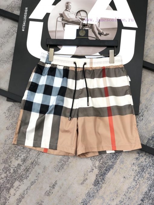 Burberry 2024 Summer Men's Casual Shorts Beach Pants Customized Quick Drying Fabric Soft And Sm sisngpg9
