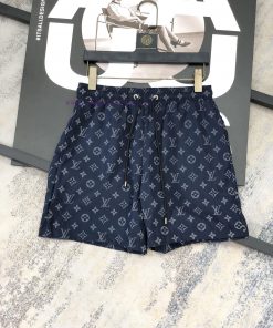 LV 2024 Summer Men's Casual Shorts Beach Pants Customized Quick Drying Fabric Soft And Smooth T ivwti6x5