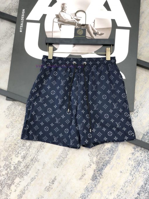 LV 2024 Summer Men's Casual Shorts Beach Pants Customized Quick Drying Fabric Soft And Smooth T ivwti6x5