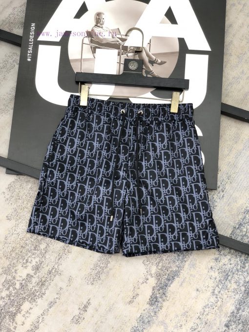 Dior 2024 Summer Men's Casual Shorts Beach Pants Customized Quick Drying Fabric Soft And Smooth 8ee9vu27