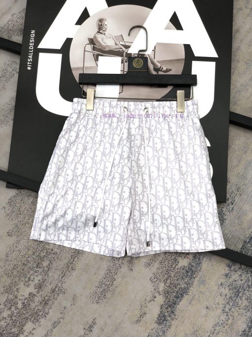 Dior 2024 Summer Men's Casual Shorts Beach Pants Customized Quick Drying Fabric Soft And Smooth m88zdjzy