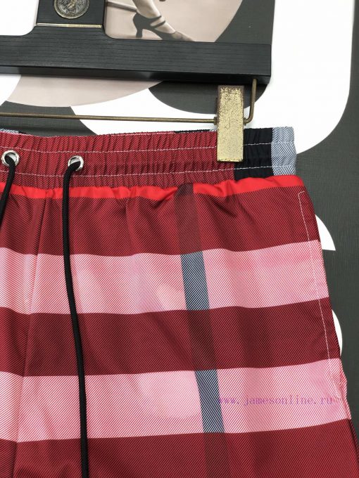 Burberry 2024 Summer Men's Casual Shorts Beach Pants Customized Quick Drying Fabric Soft And Sm fpx3dszs - Image 6