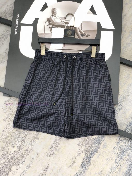 Fendi 2024 Summer Men's Casual Shorts Beach Pants Customized Quick Drying Fabric Soft And Smoot n588n1cr