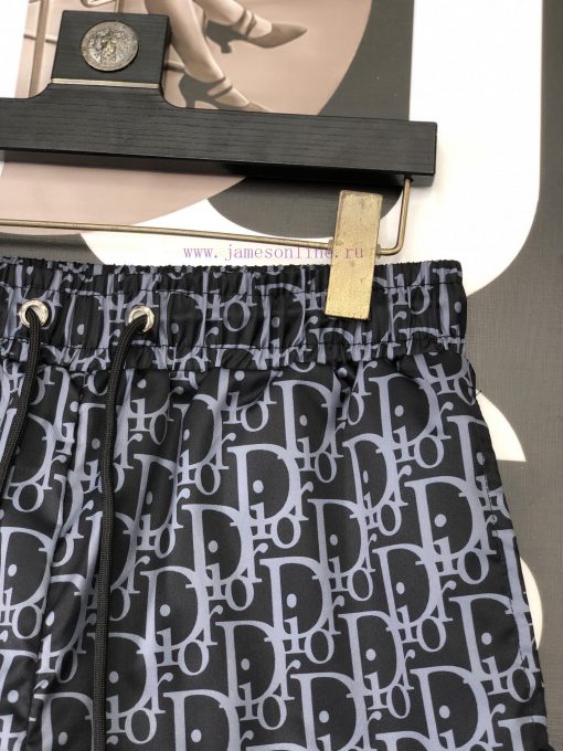 Dior 2024 Summer Men's Casual Shorts Beach Pants Customized Quick Drying Fabric Soft And Smooth 8ee9vu27 - Image 6
