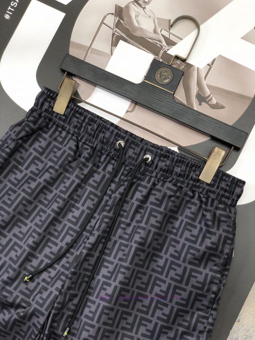 Fendi 2024 Summer Men's Casual Shorts Beach Pants Customized Quick Drying Fabric Soft And Smoot n588n1cr - Image 5